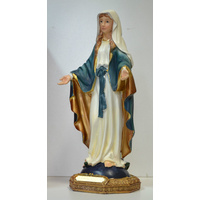 Beautiful Miraculous Statue, Resin 12cm (5")