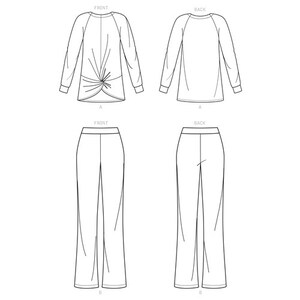 New Look Sewing Pattern N6689 Misses' Sportswear
