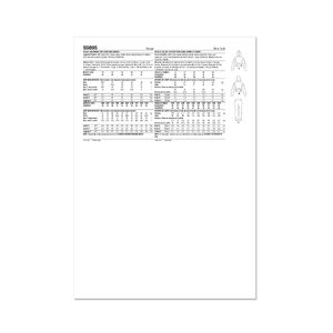 Simplicity Sewing Pattern S9895w2 Misses’ Women Jacket Leggings sizes 20w-28w