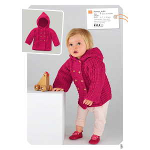 Bergere De France Magazine 182, Winter Collection 0 - 2 years, Patterns in English