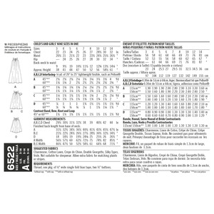 New Look Pattern 6522 Child's and Girls' Dresses and Top