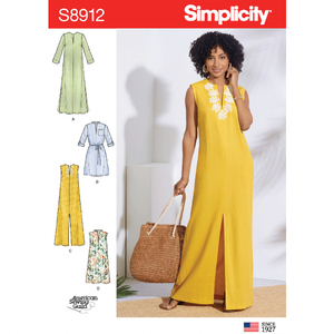 Simplicity Sewing Pattern S8912 Misses' Dress H5 Sizes 6-14