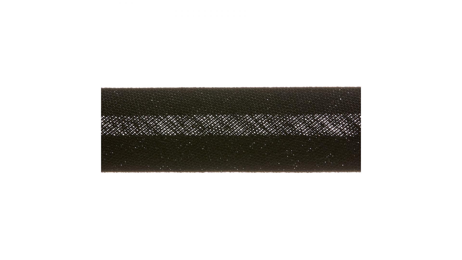 Birch BLACK Polycotton Bias Binding 12mm X 30m Roll Birch BLACK Polycotton Bias Binding 12mm X 30m Roll