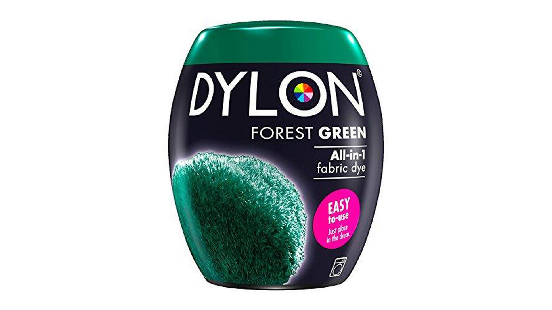 Dylon FOREST GREEN Fabric Dye, Machine Fabric Pod 350g