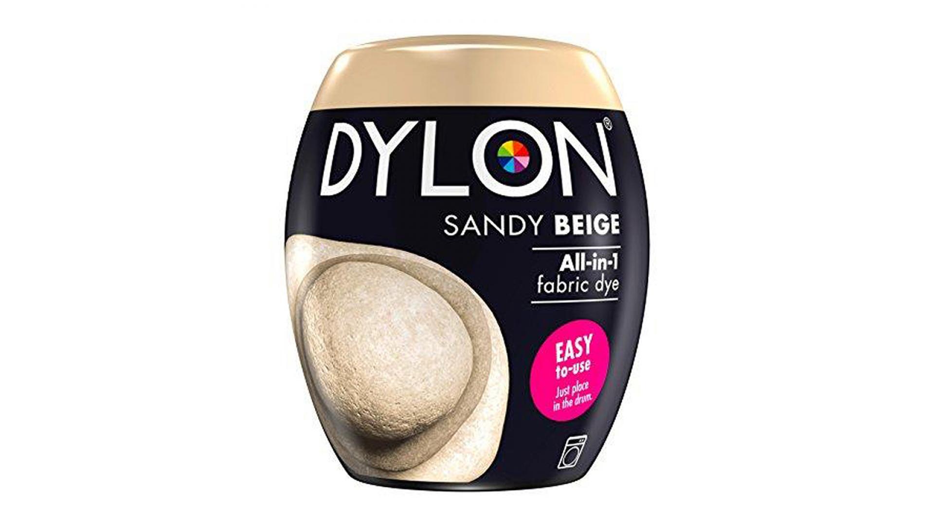 Dylon SANDY BEIGE Fabric Dye, Machine Fabric Pod 350g