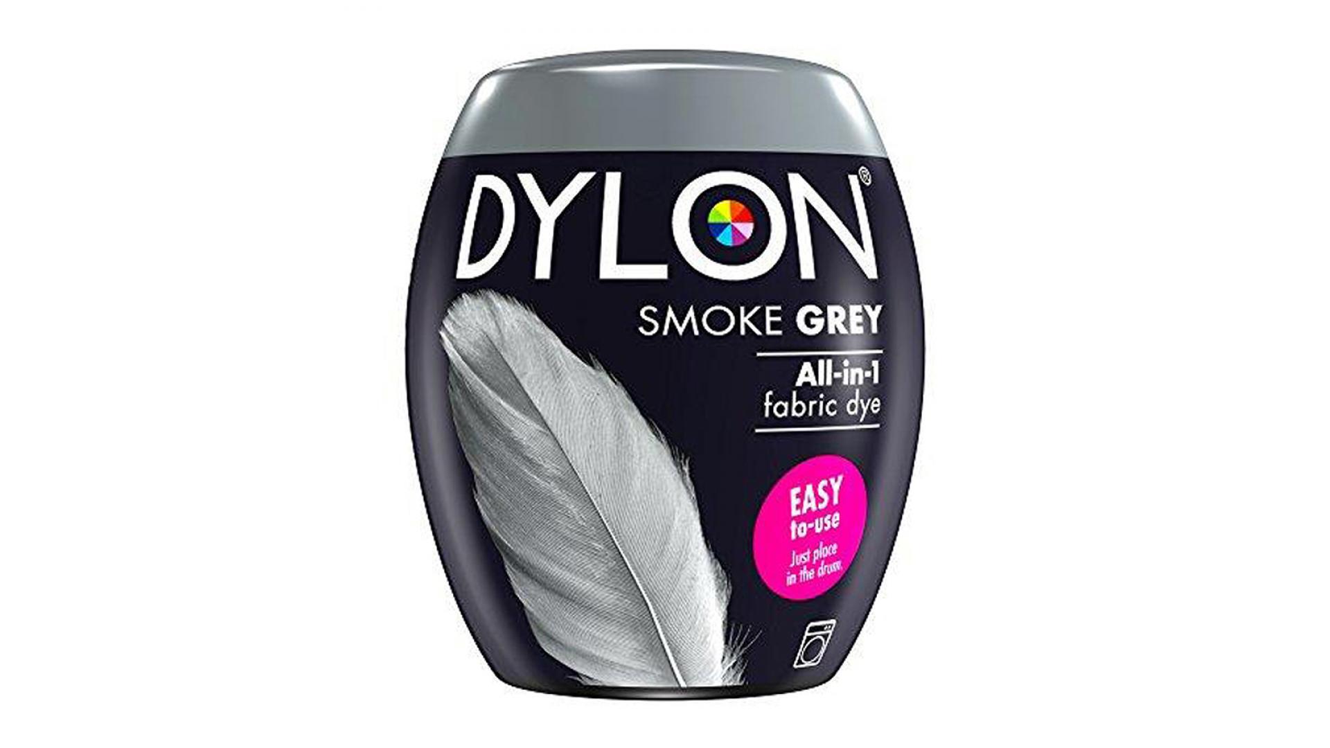 Dylon SMOKE GREY Fabric Dye, Machine Fabric Pod 350g