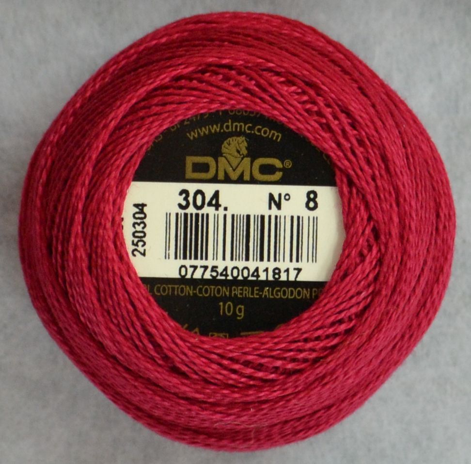 Dmc Cotton Perle 8 Colour Chart