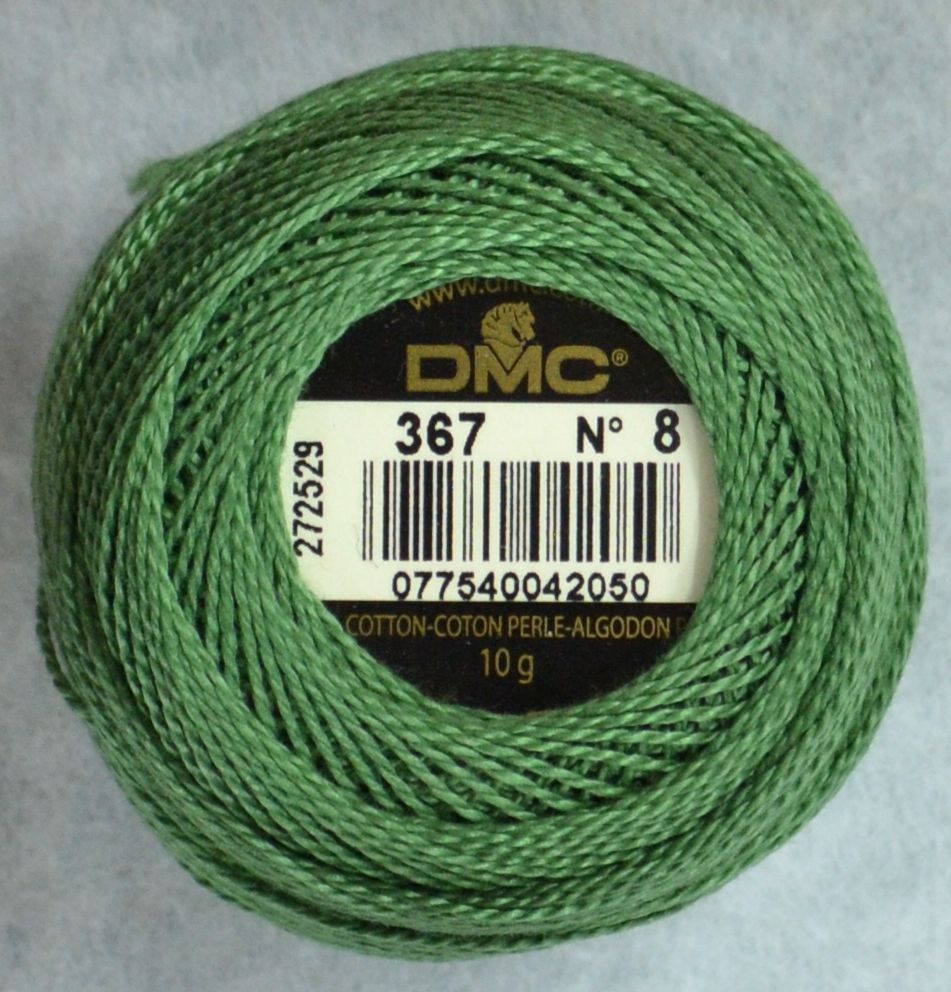 Dmc Pearl Cotton 8 Color Chart