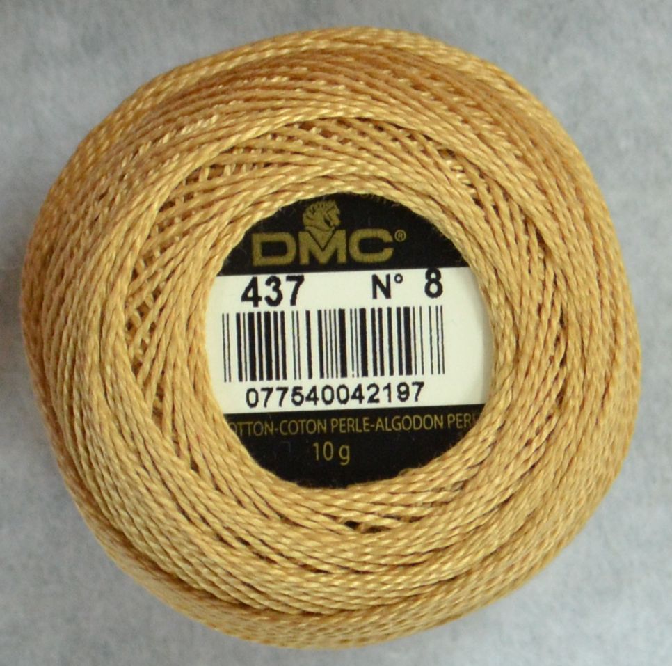DMC Pearl Cotton - Size 8 - 437
