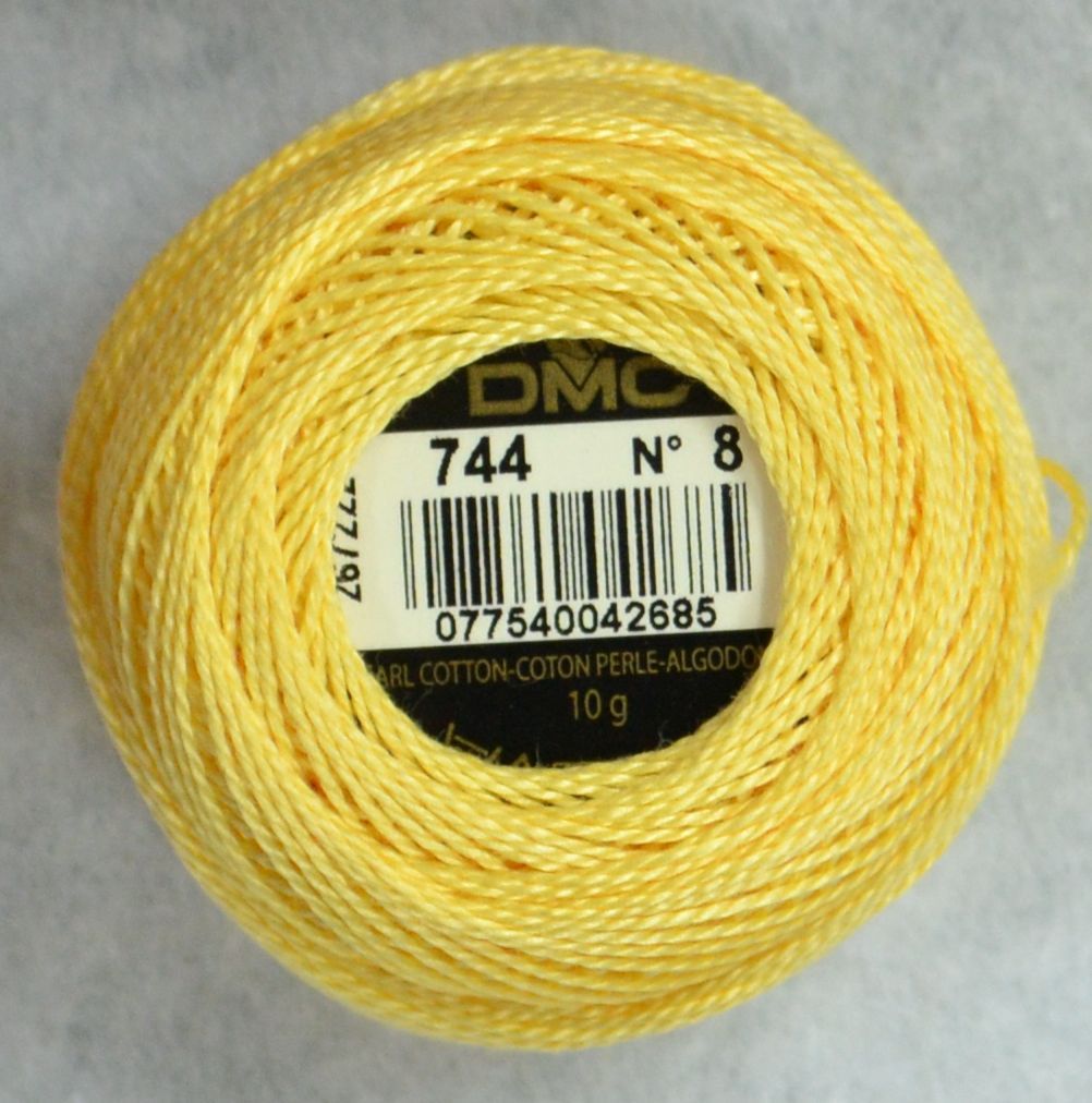  DMC 116 8-321 Pearl Cotton Thread Balls, Red, Size 8