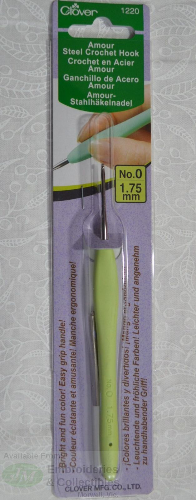 Clover Amour Crochet hook - Wellington Sewing Centre