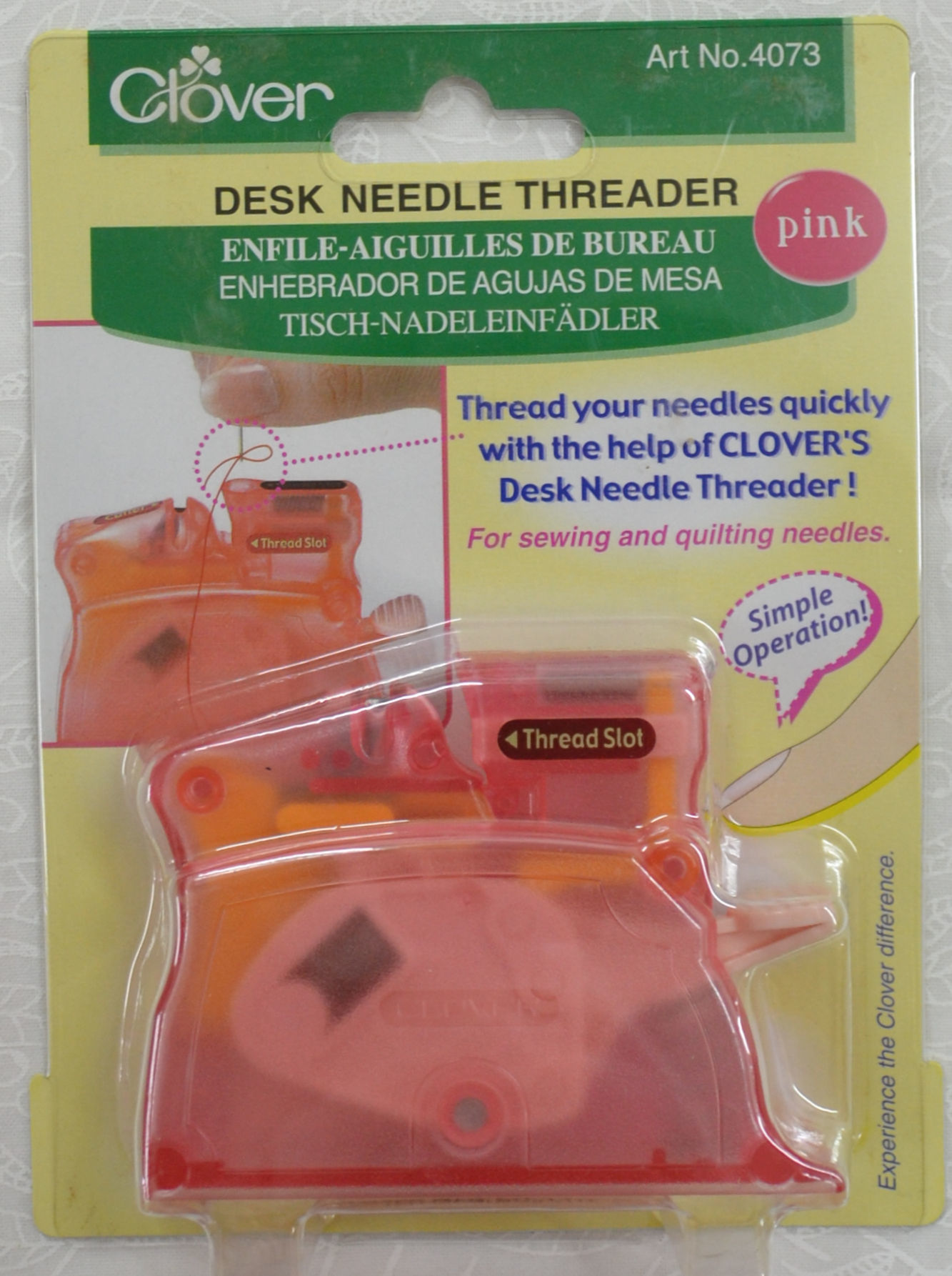 Clover Desk Needle Threader