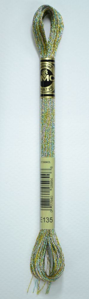 DMC Light Effects Thread METALLIC FLOSS, EMBROIDERY THREAD, 8m SKEIN, SELECT COL - Imagen 7 de 111