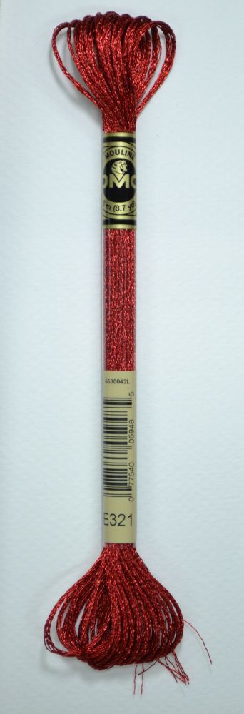 DMC Light Effects Thread METALLIC FLOSS, EMBROIDERY THREAD, 8m SKEIN, SELECT COL - Imagen 31 de 111