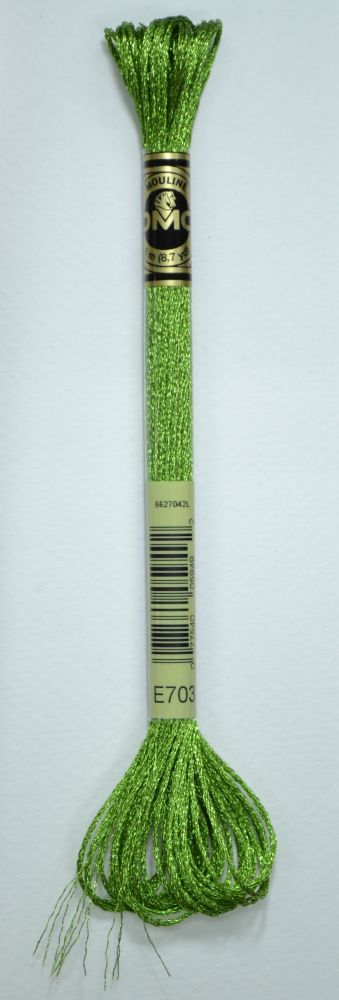 DMC Light Effects Thread METALLIC FLOSS, EMBROIDERY THREAD, 8m SKEIN, SELECT COL - Imagen 73 de 111