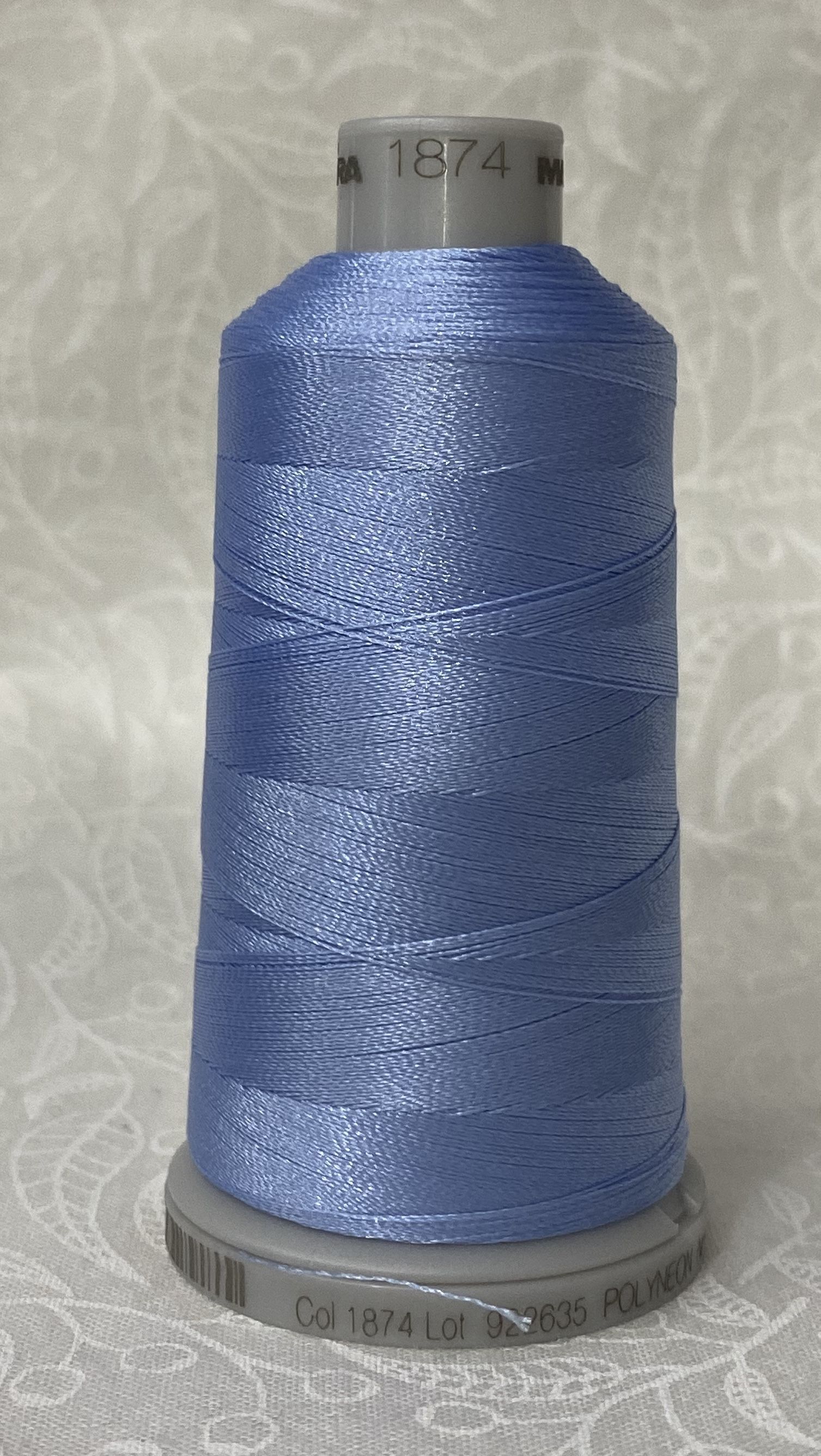 Baby Blue 1874 #40 Weight Madeira Polyneon Thread