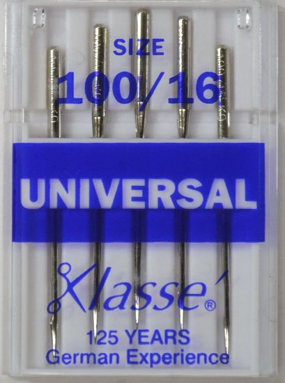 Universal Sewing Machine Needles Assorted 70/10, 80/12, 90/142, 100/16,  Leather, 90/142, Ball Point, 80/123 