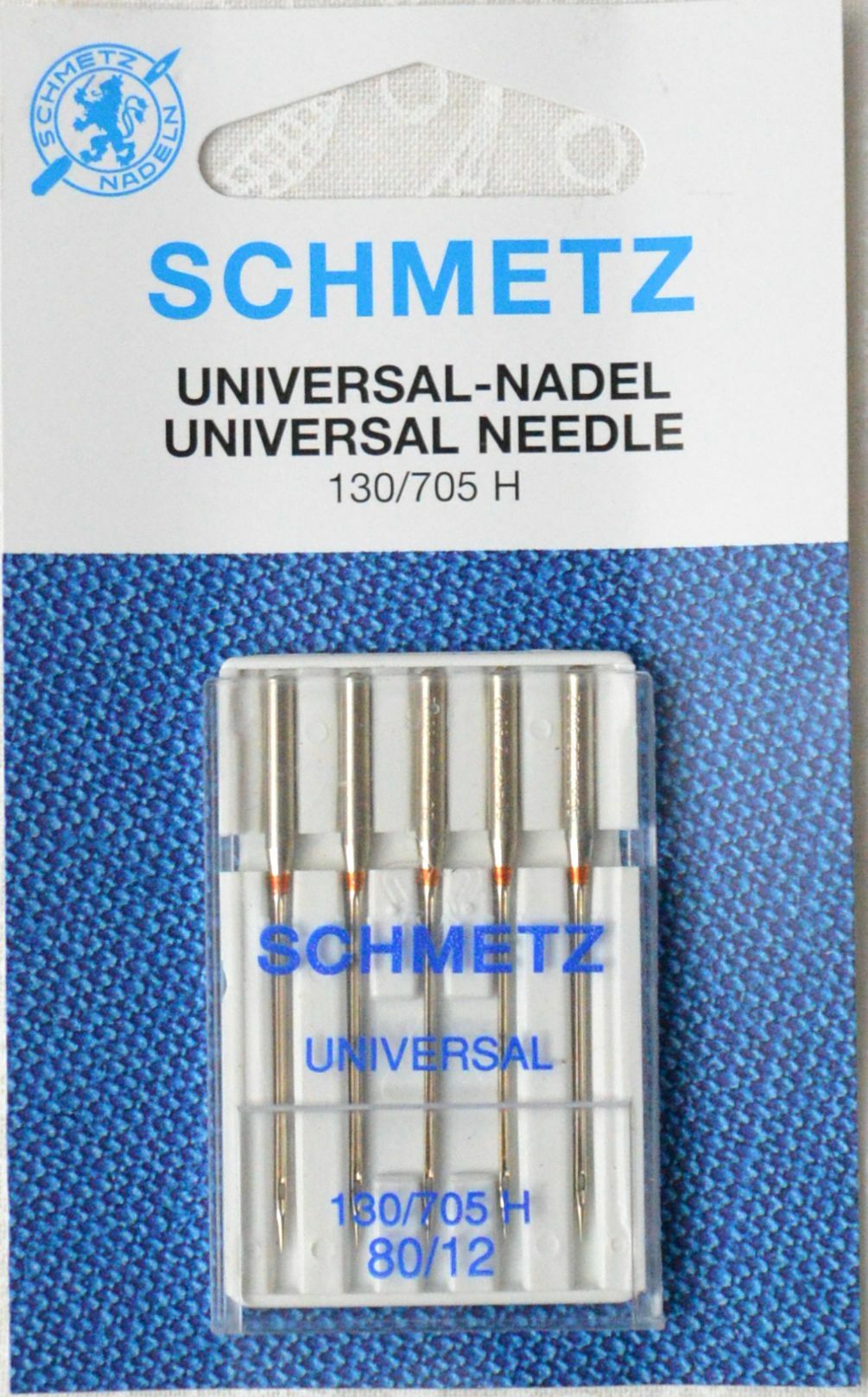 SCHMETZ Microtex Maschine Nadeln 80//12-5er pack