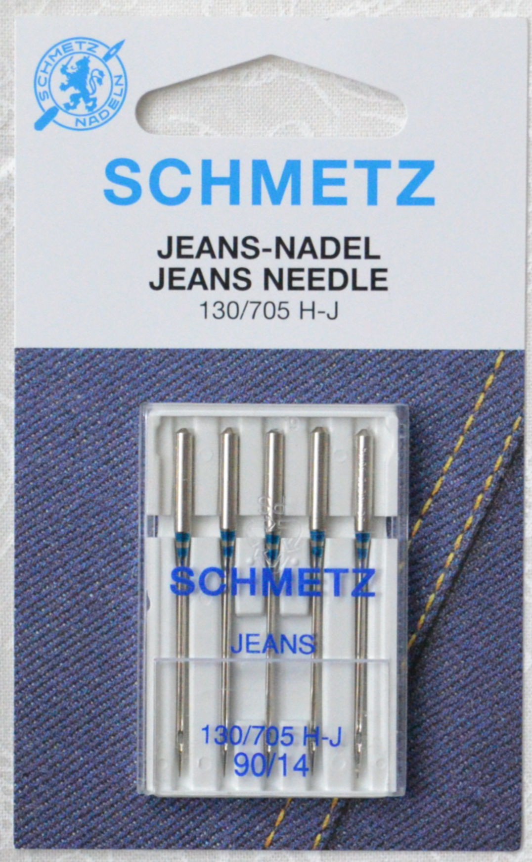 SCHMETZ Embroidery (130/705 HE) Household Sewing Machine Needles - Carded -  Size 75/11