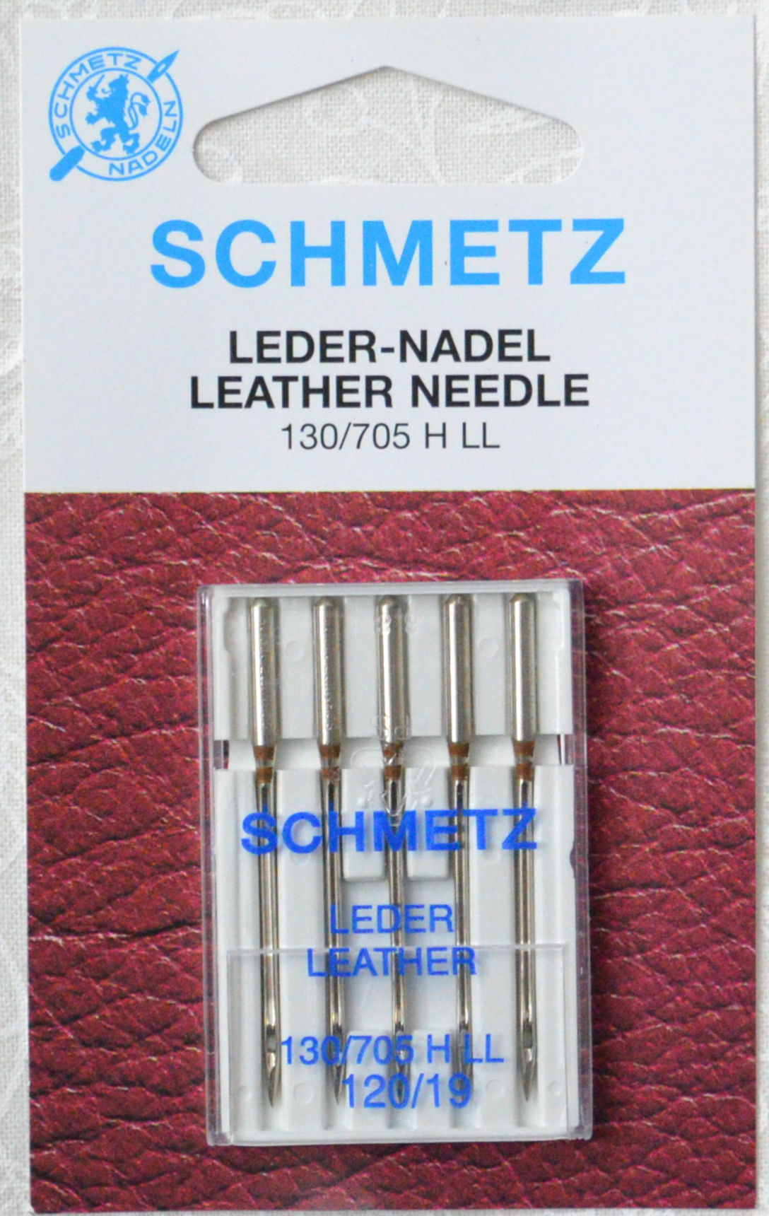 50 Schmetz Embroidery Sewing Machine Needles Box of 10 Cards Assorted Sizes 