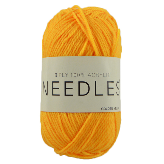 PAPRIKA 100g Ball Needles Acrylic Knitting Yarn 8 Ply