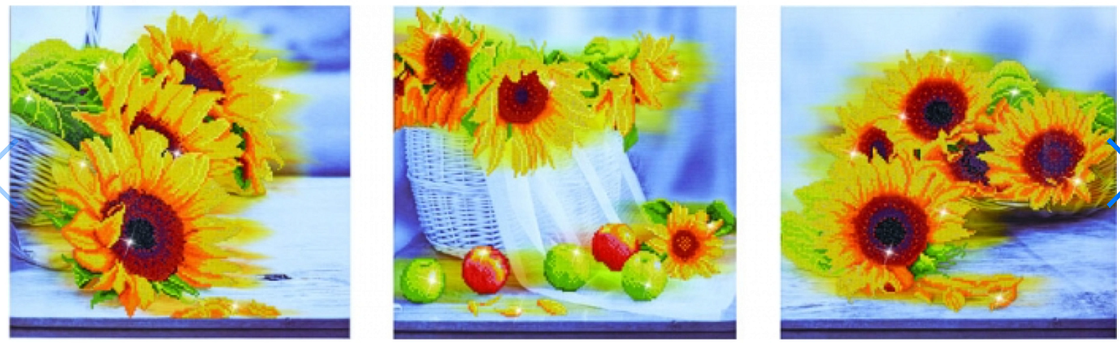 Diamond Dotz Happy Day Sunflower 5D Diamond Painting Embroidery Facet Kit