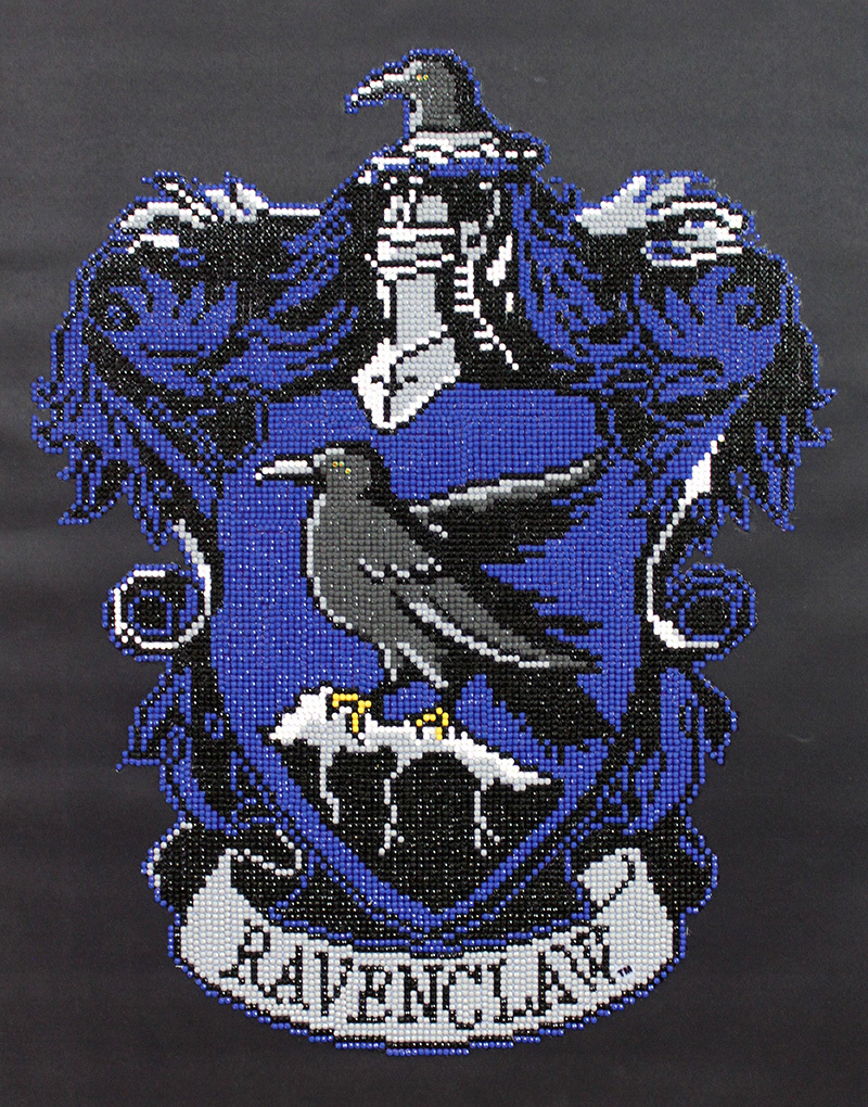 Harry Potter RAVENCLAW CREST, 5D Multi Faceted Diamond Painting