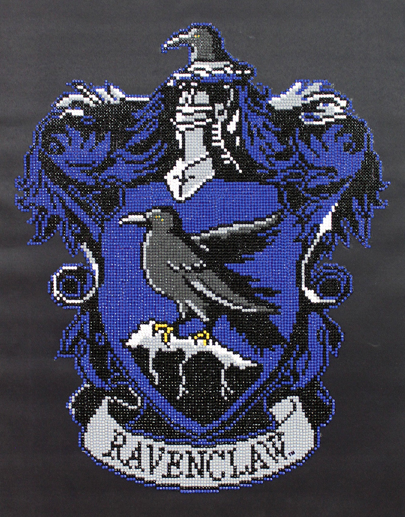 Harry Potter RAVENCLAW CREST, 5D Multi Faceted Diamond Painting Art Kit