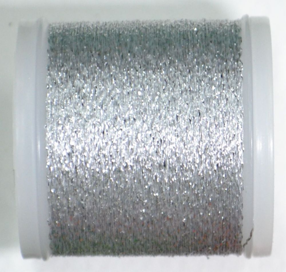 Madeira Metallic 40, 200m Machine Embroidery Thread, SILVER, Colour 41