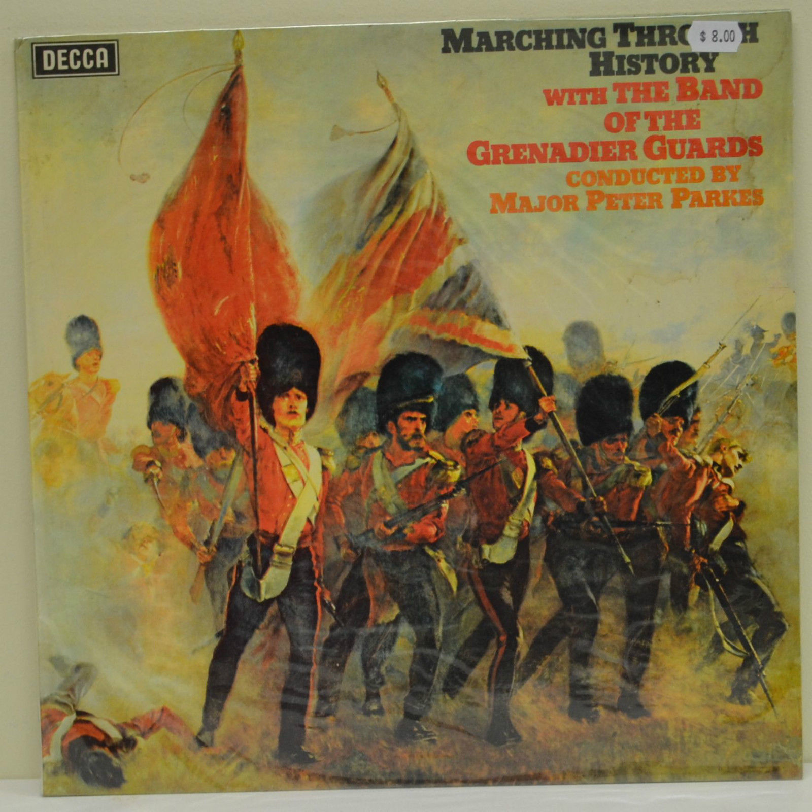 Band Of The Grenadier Guards, Marching Through History, 1974, Vinyl LP