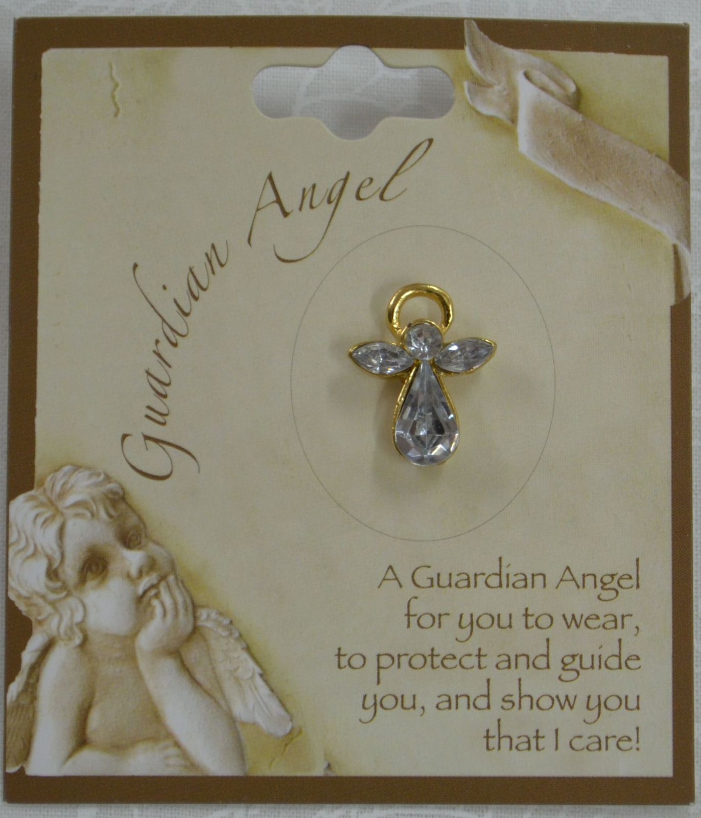 Guardian Angel Lapel Pin Hat Pin T Item 