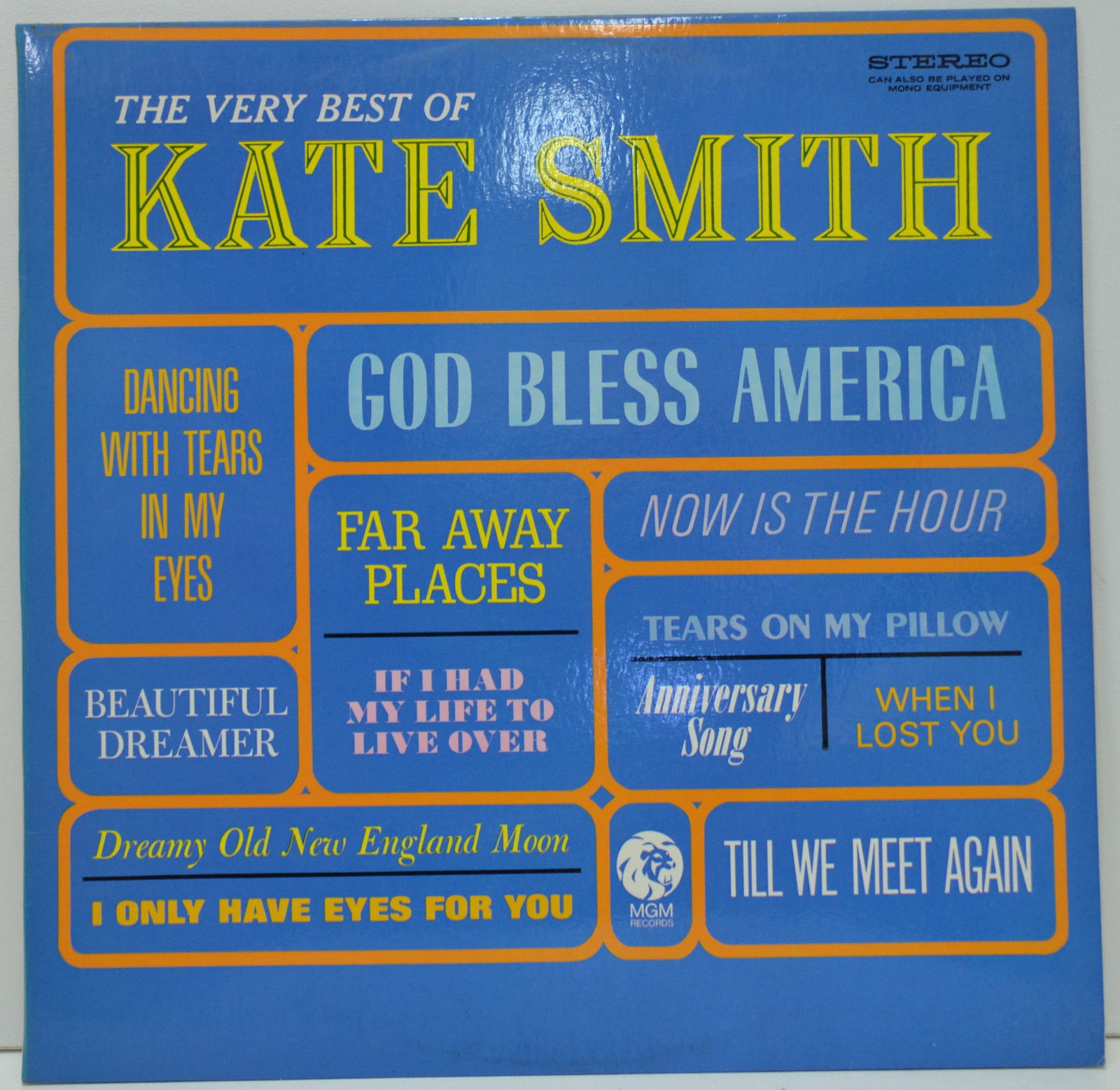 Kate Smith, The Very Best Of Kate Smith, Vinyl LP Record