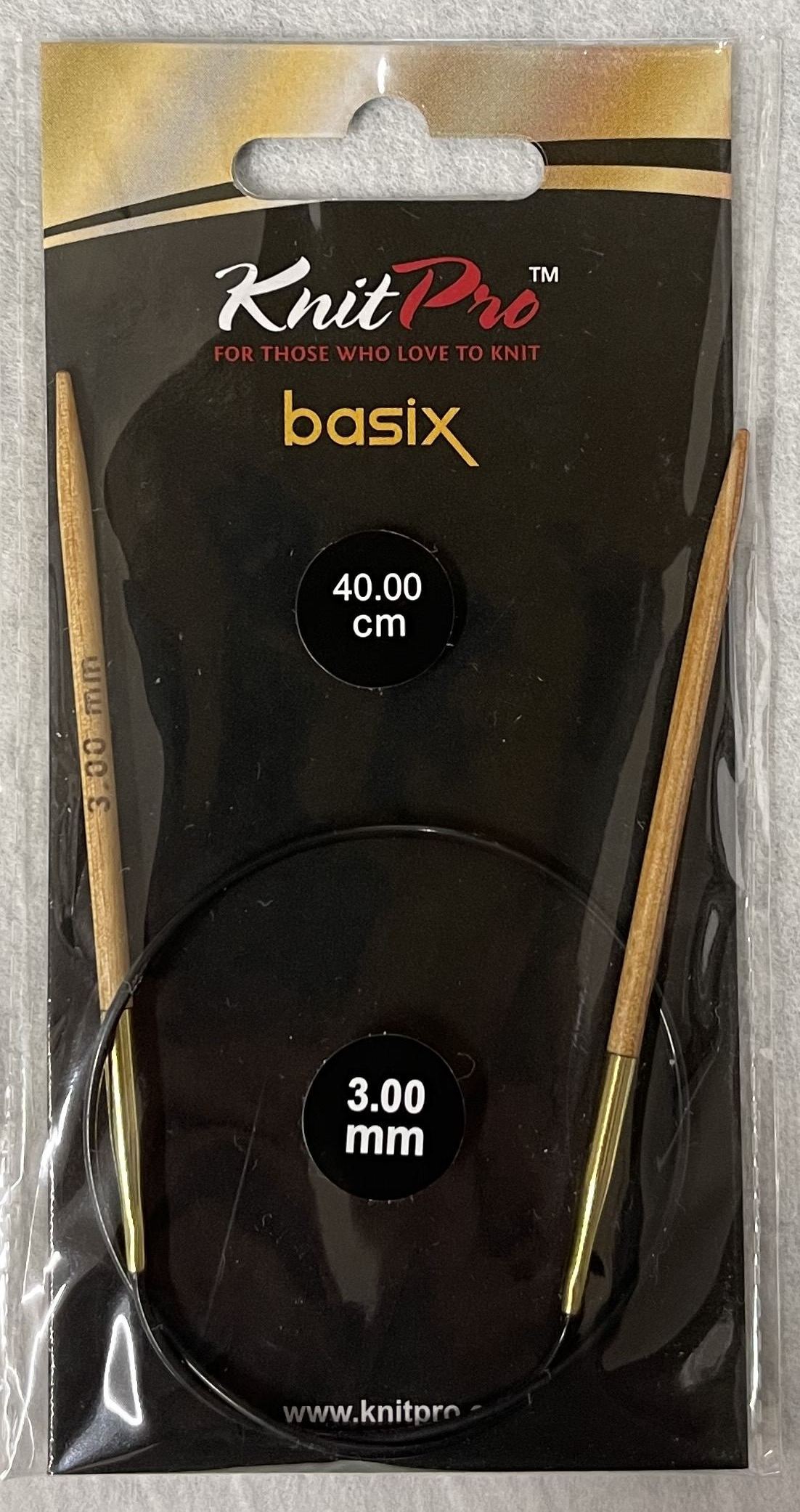 Knitpro 40cm Basix Birch Fixed Circular Knitting Needles - Picture 10 of 31