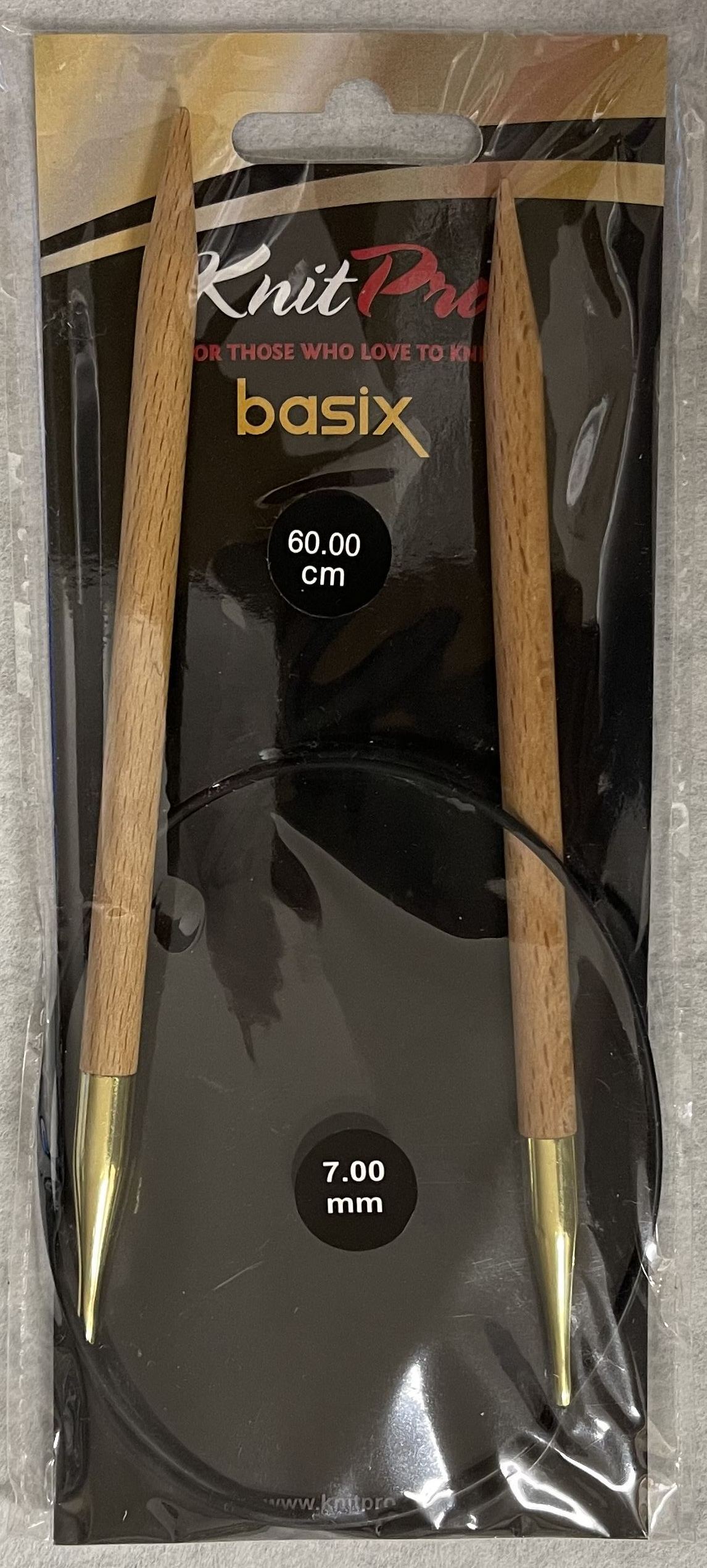 Knitpro 60cm Basix Birch Fixed Circular Knitting Needles - Picture 16 of 21