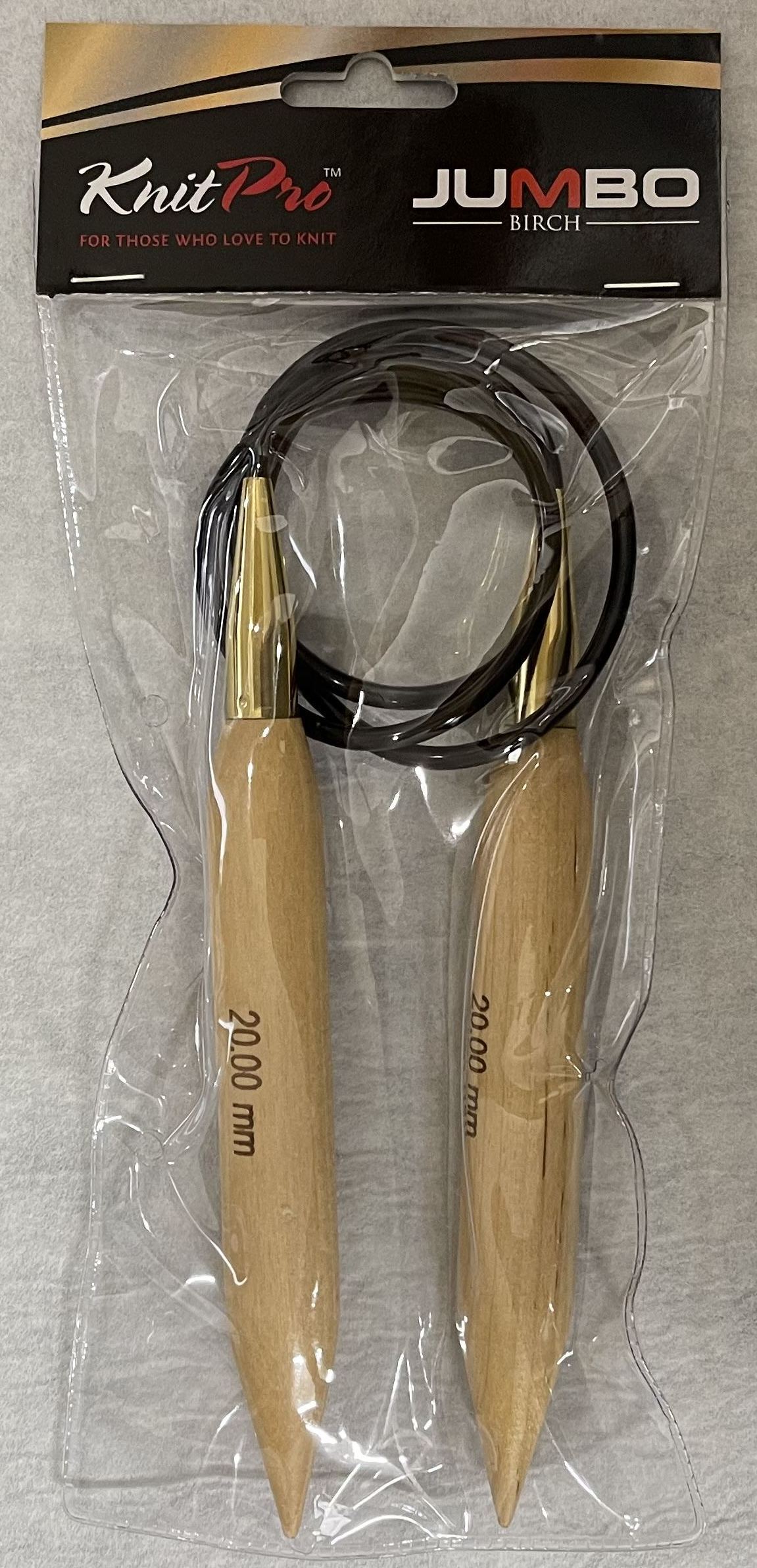 Knitpro 100cm Basix Birch Fixed Circular Knitting Needles - Picture 22 of 25