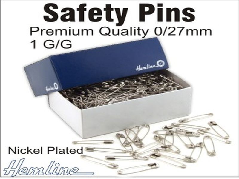 Nickel & Brass Safety Pins Bulk - Sullivans USA