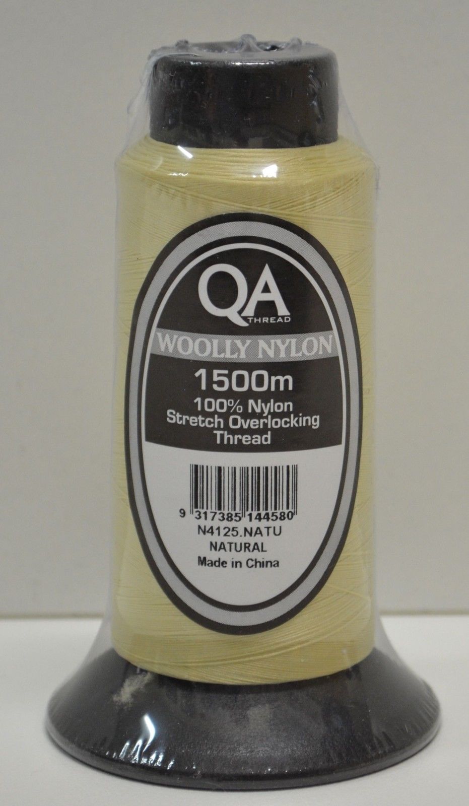 4 x 1500m Cones QA Woolly Nylon Overlocking Thread, 100% Nylon Stretch Thread - Picture 14 of 30