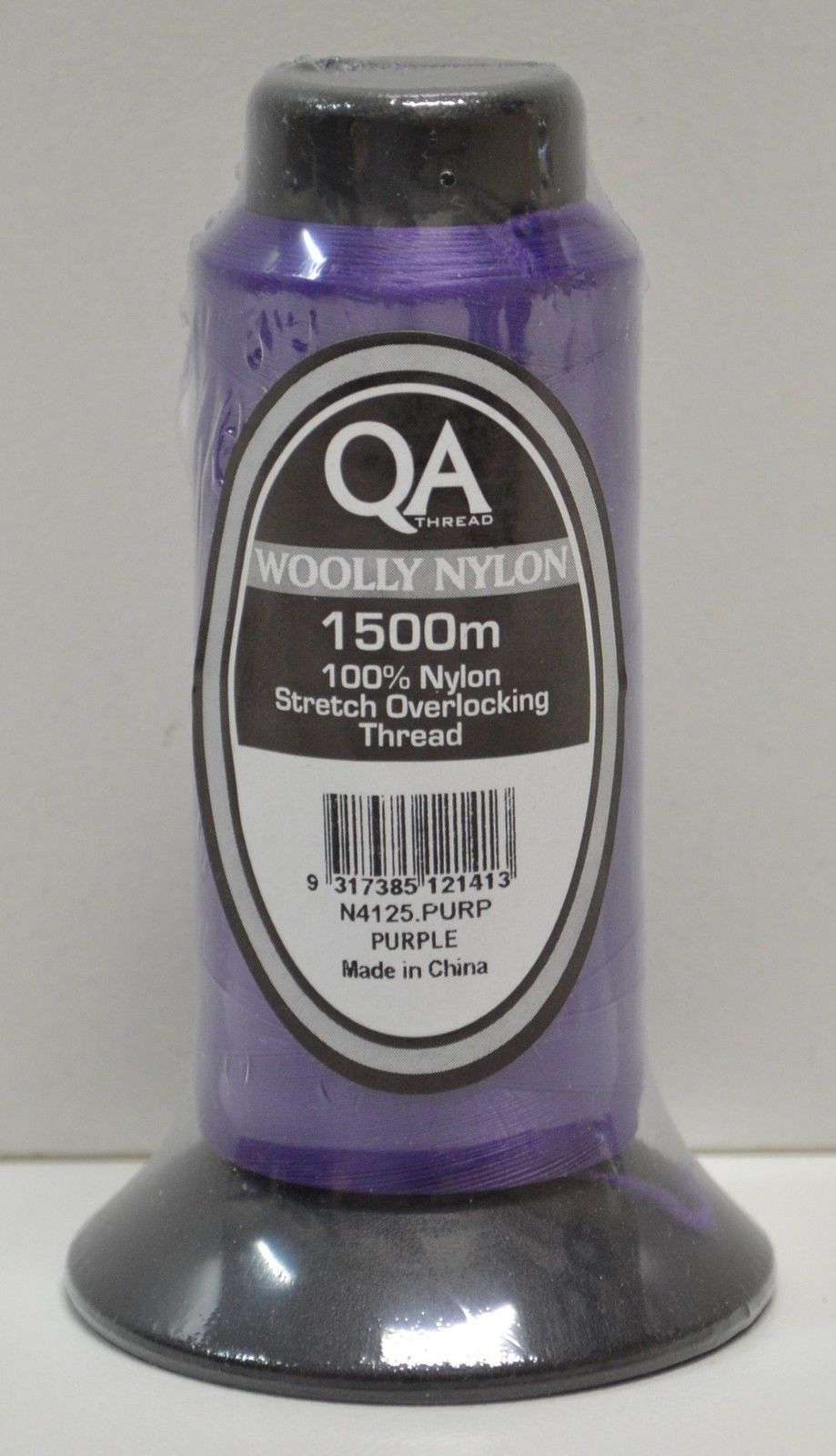 4 x 1500m Cones QA Woolly Nylon Overlocking Thread, 100% Nylon Stretch Thread - Picture 20 of 30