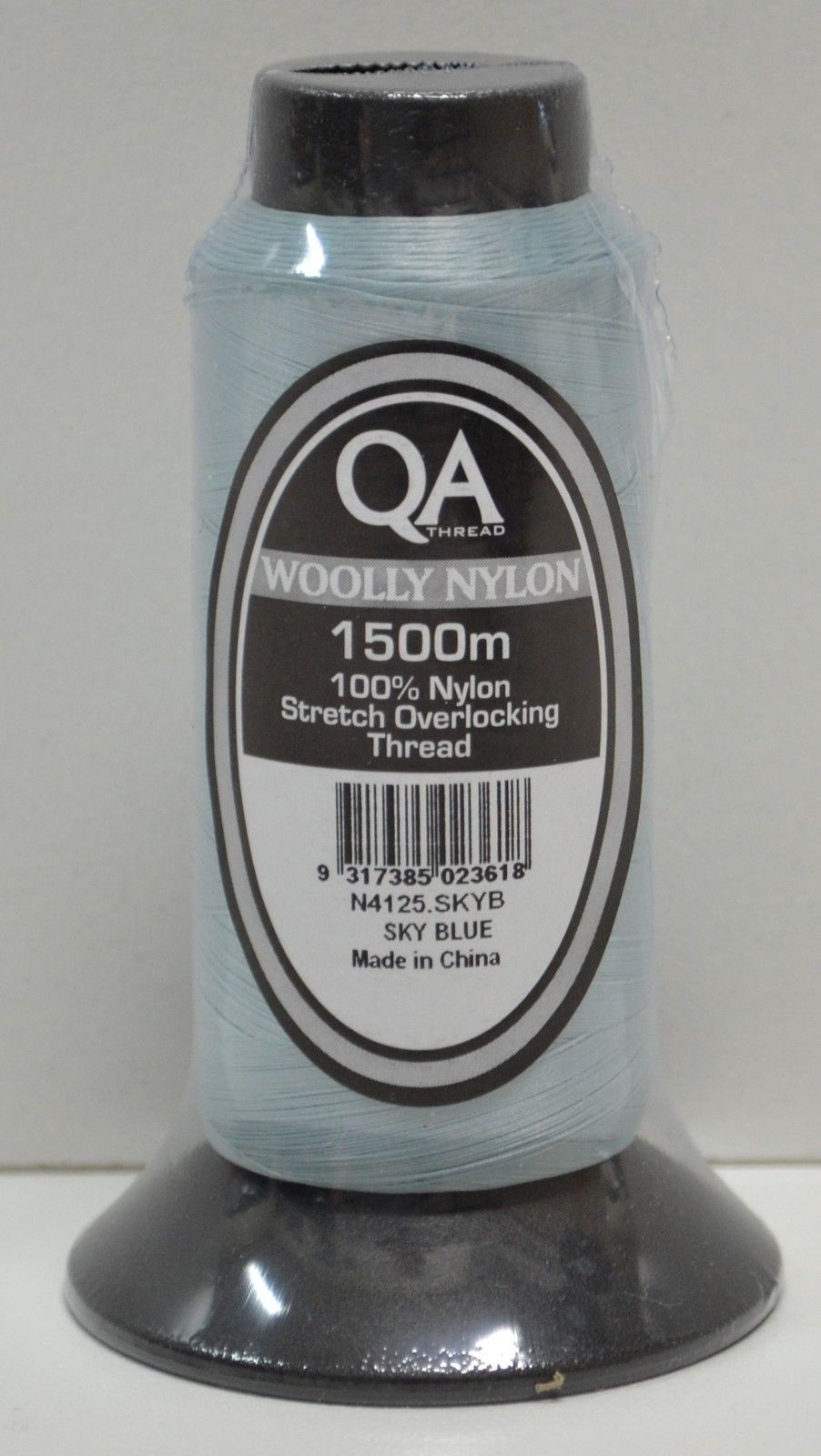 4 x 1500m Cones QA Woolly Nylon Overlocking Thread, 100% Nylon Stretch Thread - Picture 25 of 30