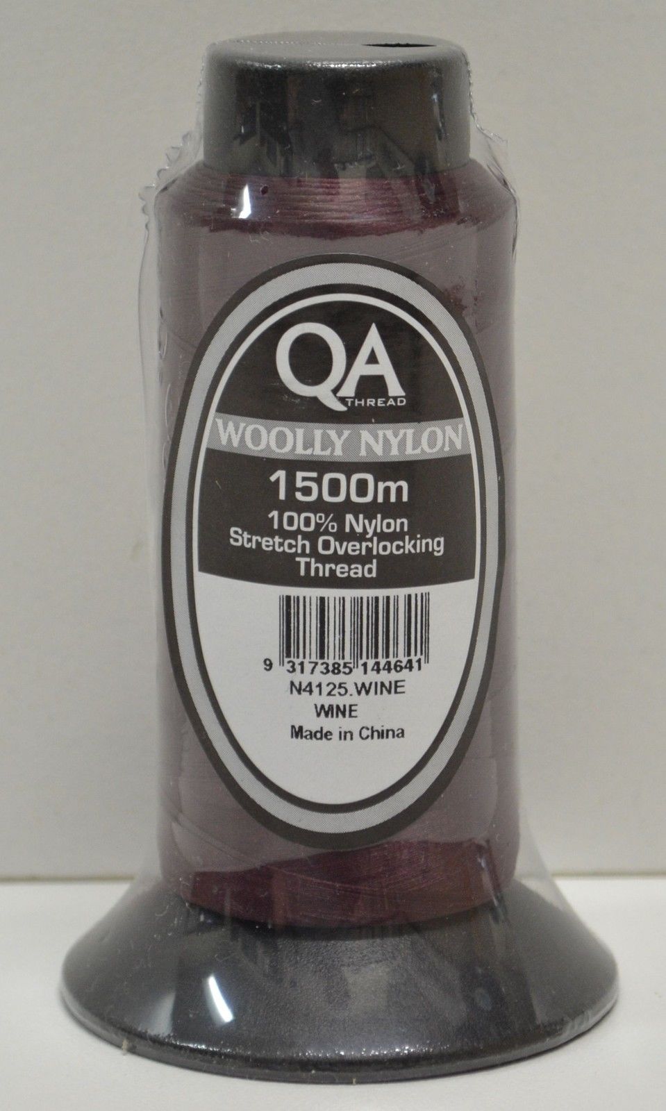 4 x 1500m Cones QA Woolly Nylon Overlocking Thread, 100% Nylon Stretch Thread - Picture 29 of 30