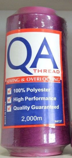 QA (Hemline) 2000m Overlocker Thread, Sewing Thread, Per Cone, Select Colour - Imagen 10 de 35