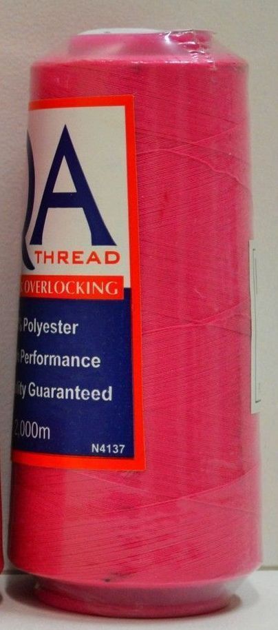QA (Hemline) 2000m Overlocker Thread, Sewing Thread, Per Cone, Select Colour - Imagen 18 de 35