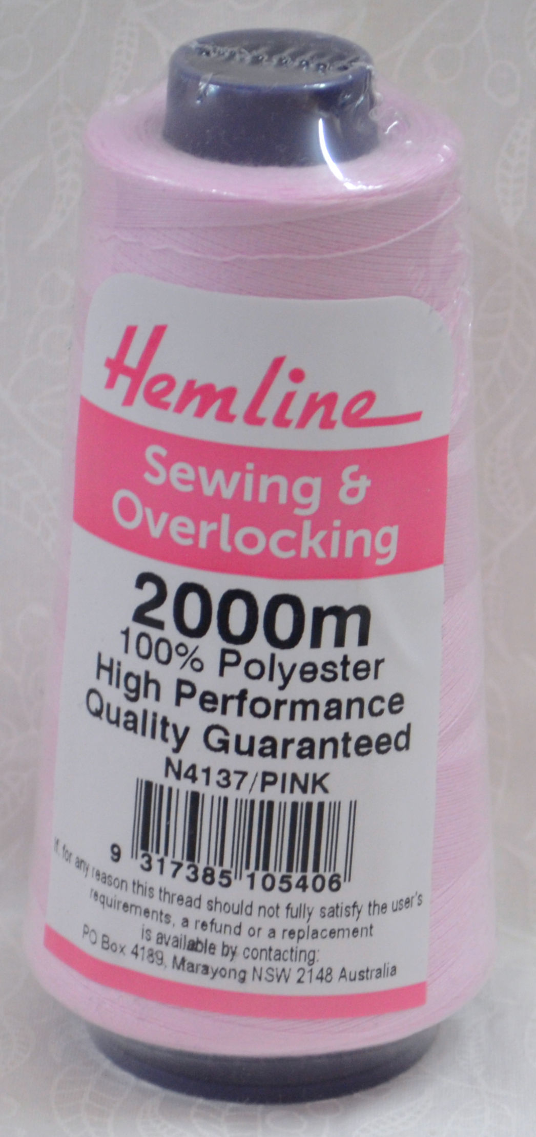 QA (Hemline) 2000m Overlocker Thread, Sewing Thread, Per Cone, Select Colour - Imagen 25 de 35