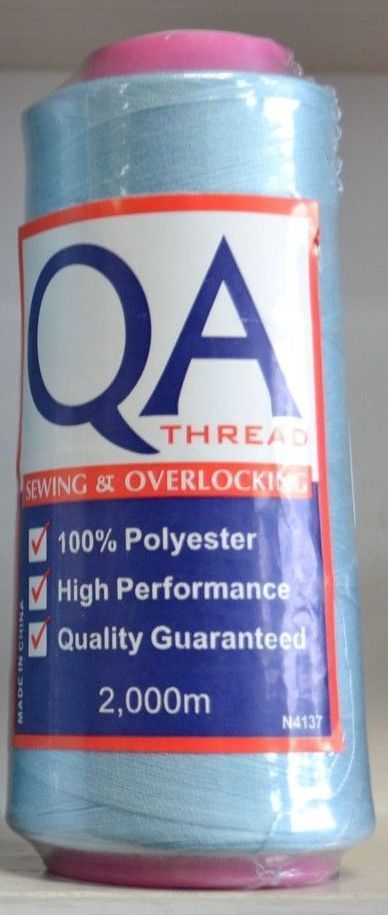 QA (Hemline) 2000m Overlocker Thread, Sewing Thread, Per Cone, Select Colour - Imagen 32 de 35