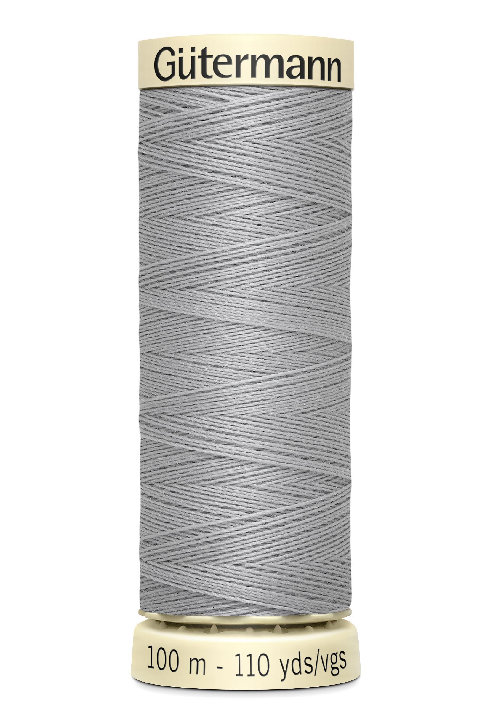 Gutermann Sew all Thread 100m 38 LIGHT GREY 100 Polyester