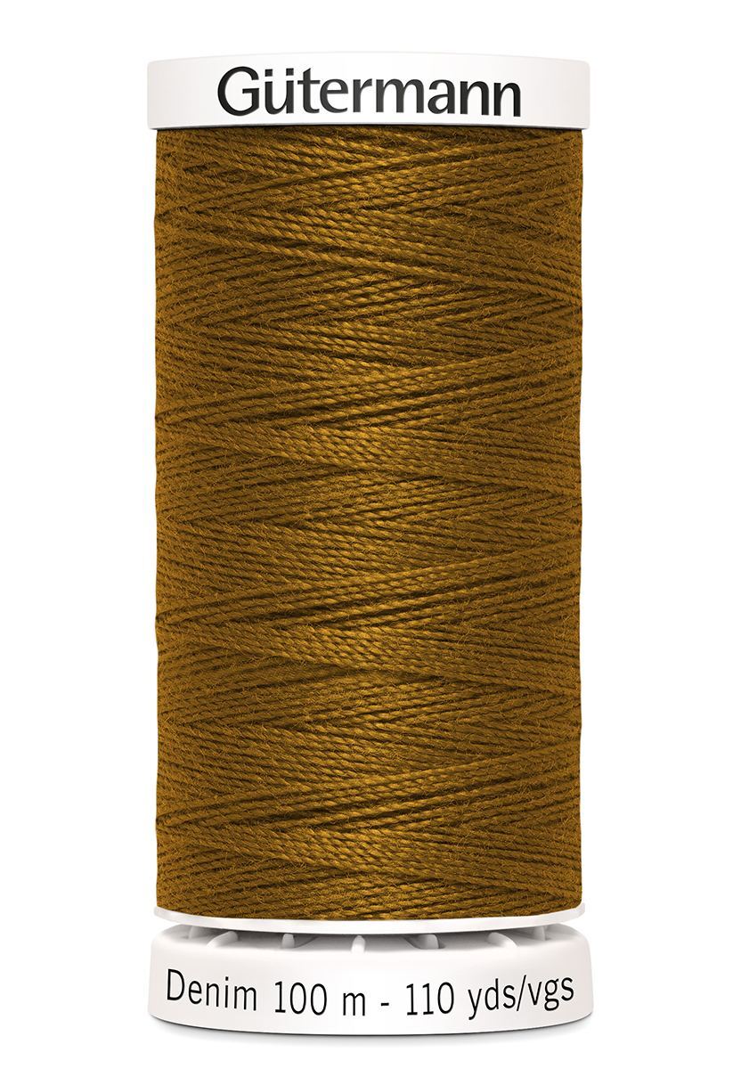 Gutermann Dark Brown Cotton Thread 100m (1912)