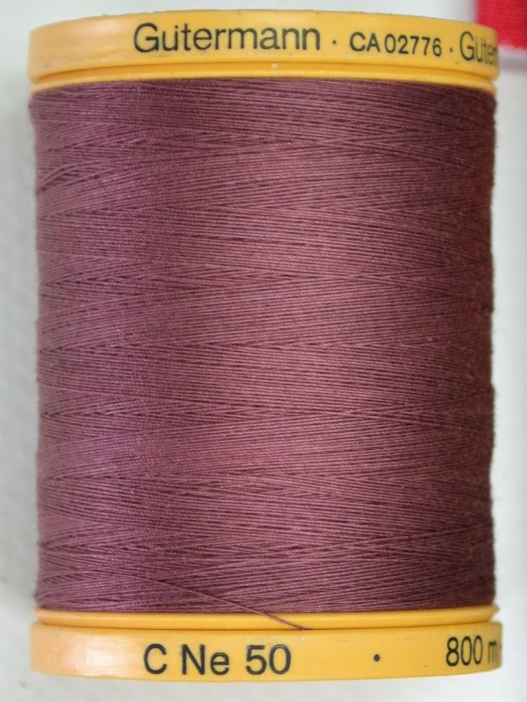 Gutermann 100% Natural Cotton Thread 1 x 800 metre Spool, Select Colour - Picture 6 of 43