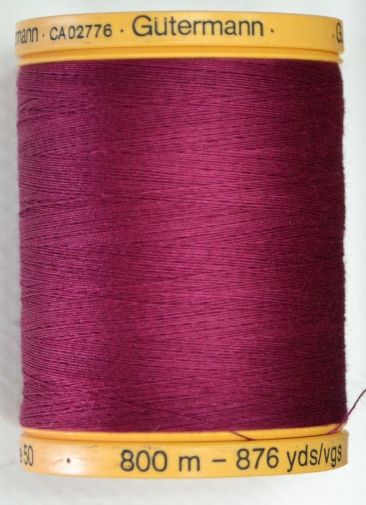 Gutermann 100% Natural Cotton Thread 1 x 800 metre Spool, Select Colour - Picture 7 of 43
