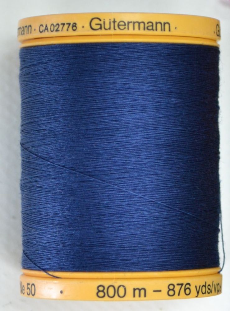 Gutermann 100% Natural Cotton Thread 1 x 800 metre Spool, Select Colour - Picture 13 of 43