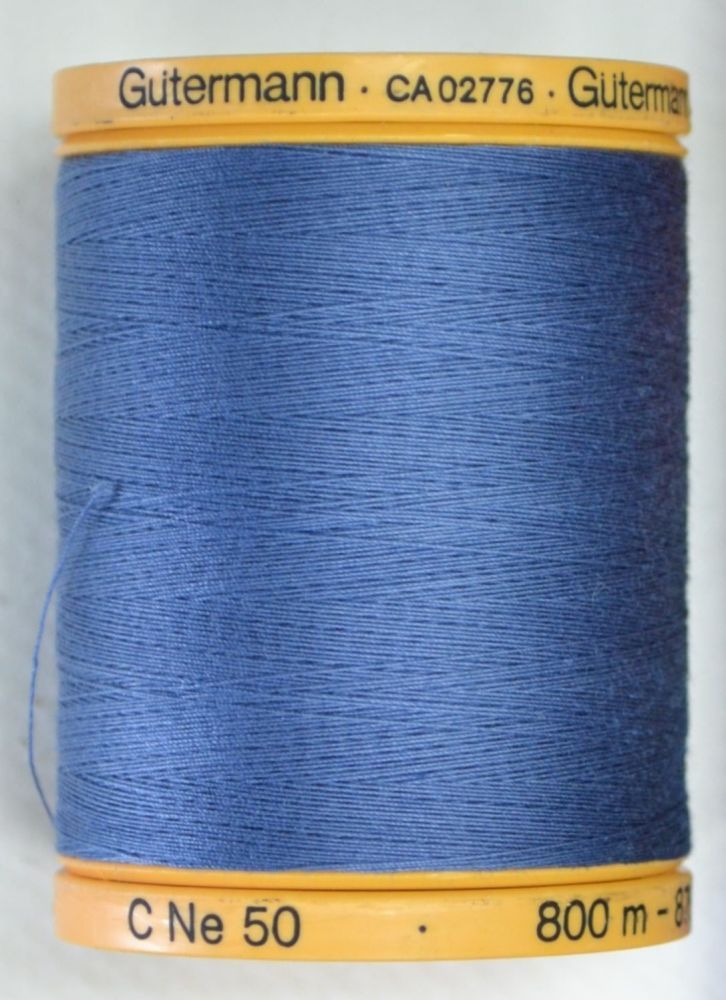 Gutermann 100% Natural Cotton Thread 1 x 800 metre Spool, Select Colour - Picture 15 of 43